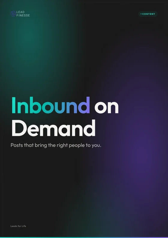 Inbound on Demand playbook cover